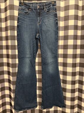 American Eagle Outfitters Dark Blue Flared Jeans